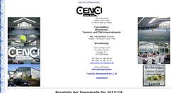 Desktop Screenshot of cenci.ch